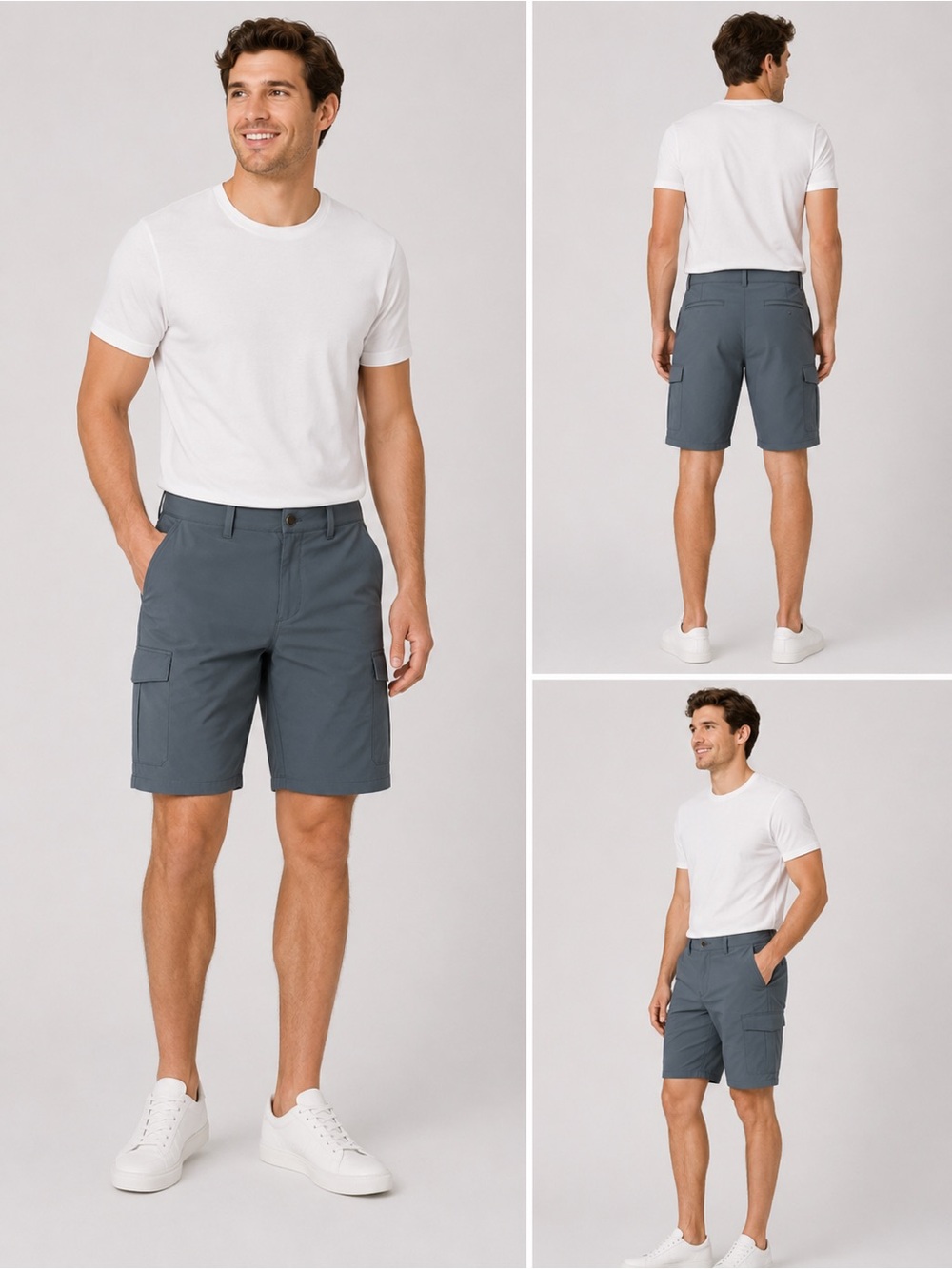 32 Degrees Mens Blue Shorts Size 34